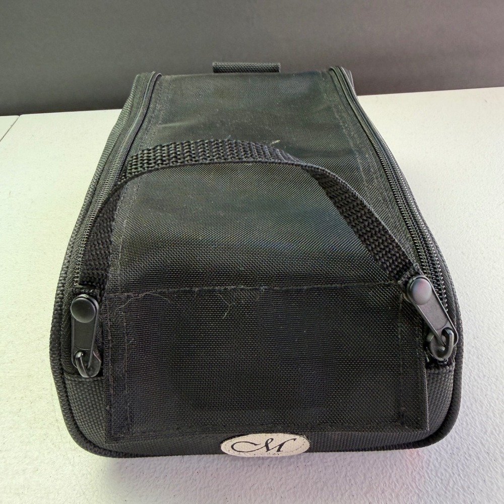 Creative Memories Black Canvas Craft Organizer Travel Case Tool Bag Utility - Picture 10 of 10